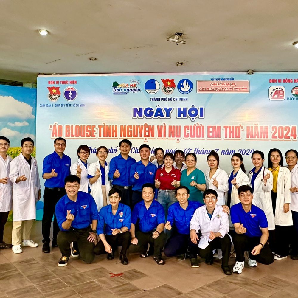 BIO-HOPE Đồng Hành Cùng Ngày Hội “Áo Blouse Tình Nguyện Vì Nụ Cười Em Thơ Năm 2024”