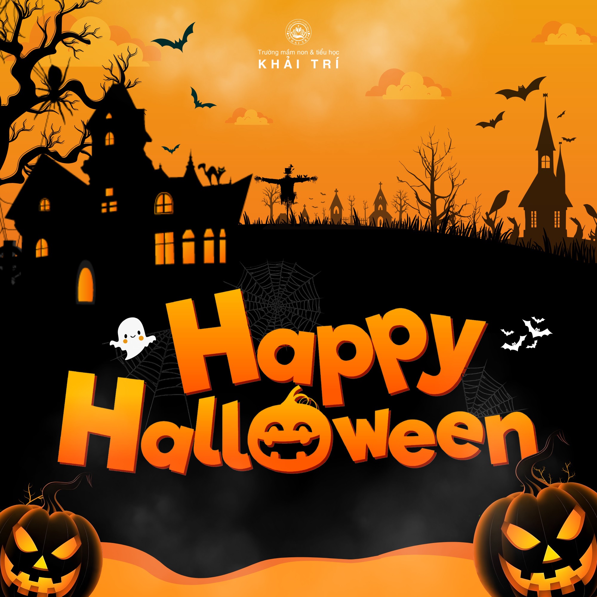 Halloween Tại Mầm Non Khải Trí - Hoà Mình Vào Lễ Hội Vui Tươi Và Sáng Tạo