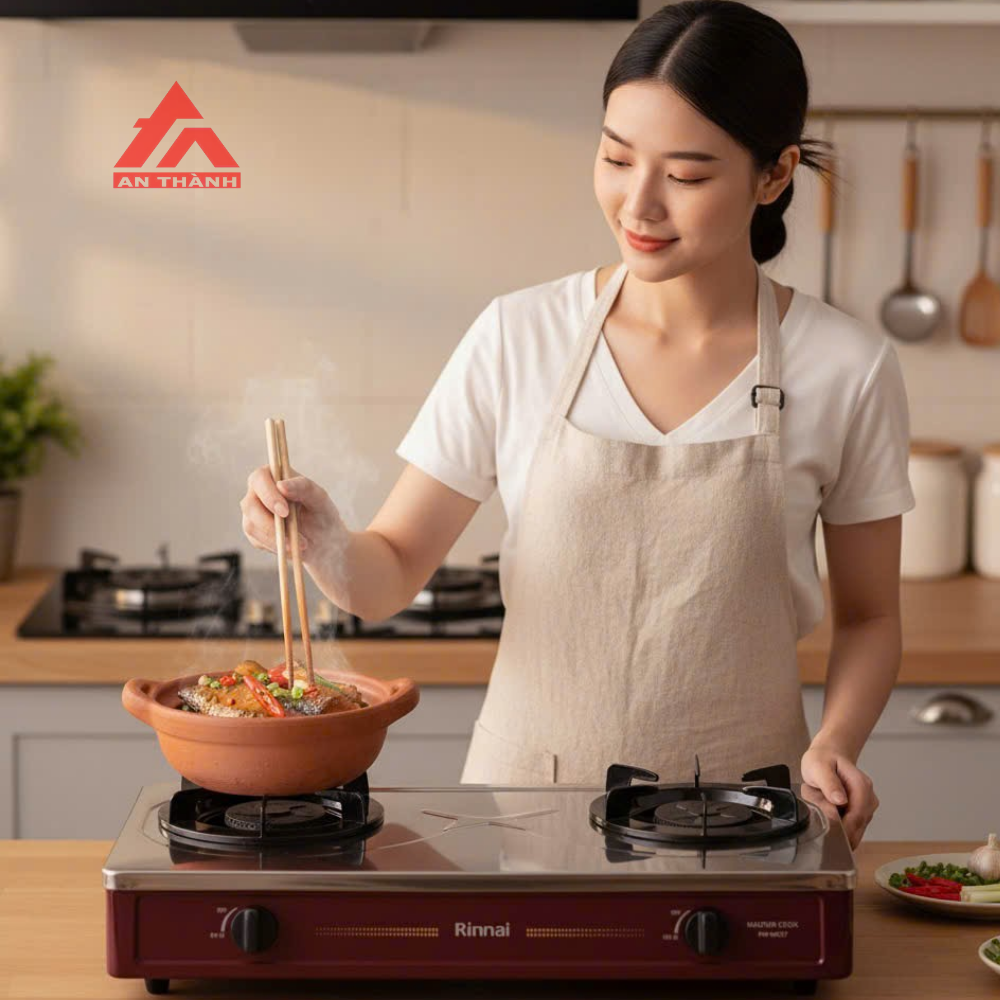 Nấu Ngon Chuẩn Vị Cùng Bếp Gas Chính Hãng Tại An Thành ĐT