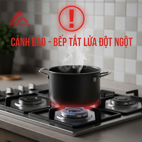 Bếp Gas Tự Nhiên Tắt Lửa? Đây Là Dấu Hiệu Cảnh Báo Không Nên Bỏ Qua!