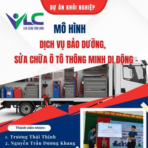 VLC | Dự Án: Mô Hình Dịch Vụ Bảo Dưỡng Sửa Chữa Ô Tô Thông Minh Di Động