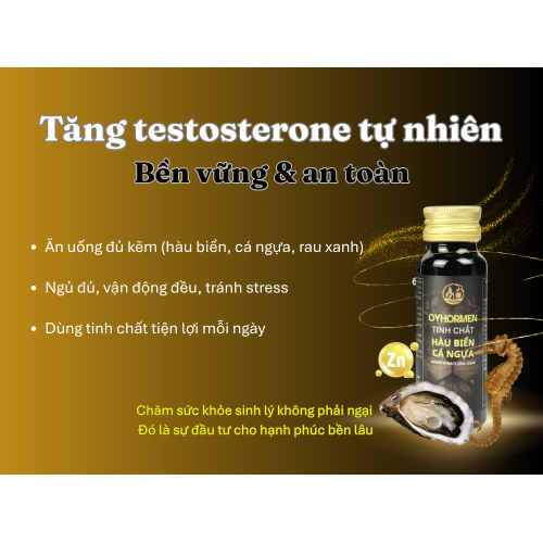 5. Kết hợp tinh chất thiên nhiên – Giải pháp an toàn để tăng phong độ