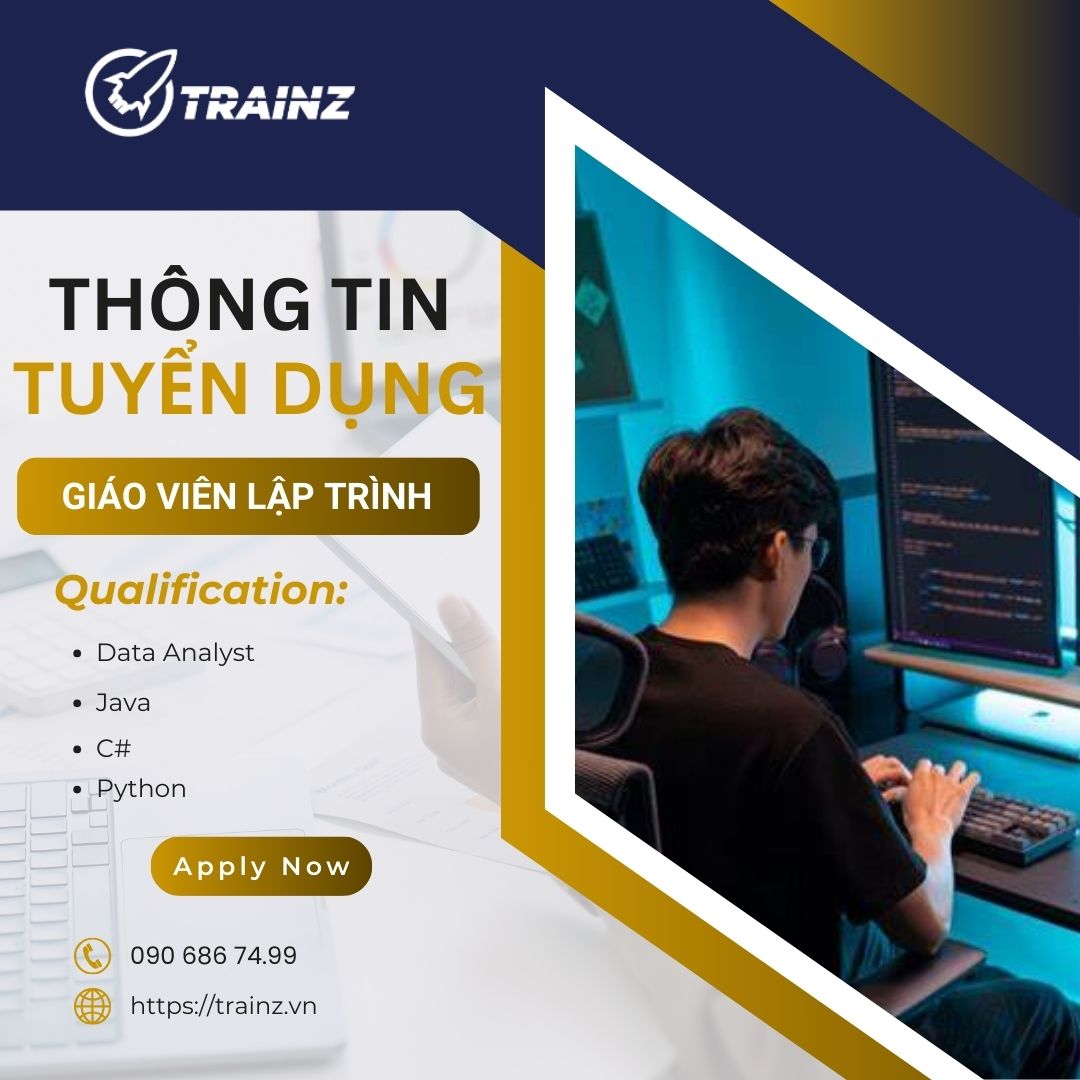 Tuyển Dụng Giáo Viên Dạy Lập Trình