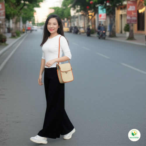 Túi Cỏ Bàng - Nét chấm phá vintage cho outfit mùa hè