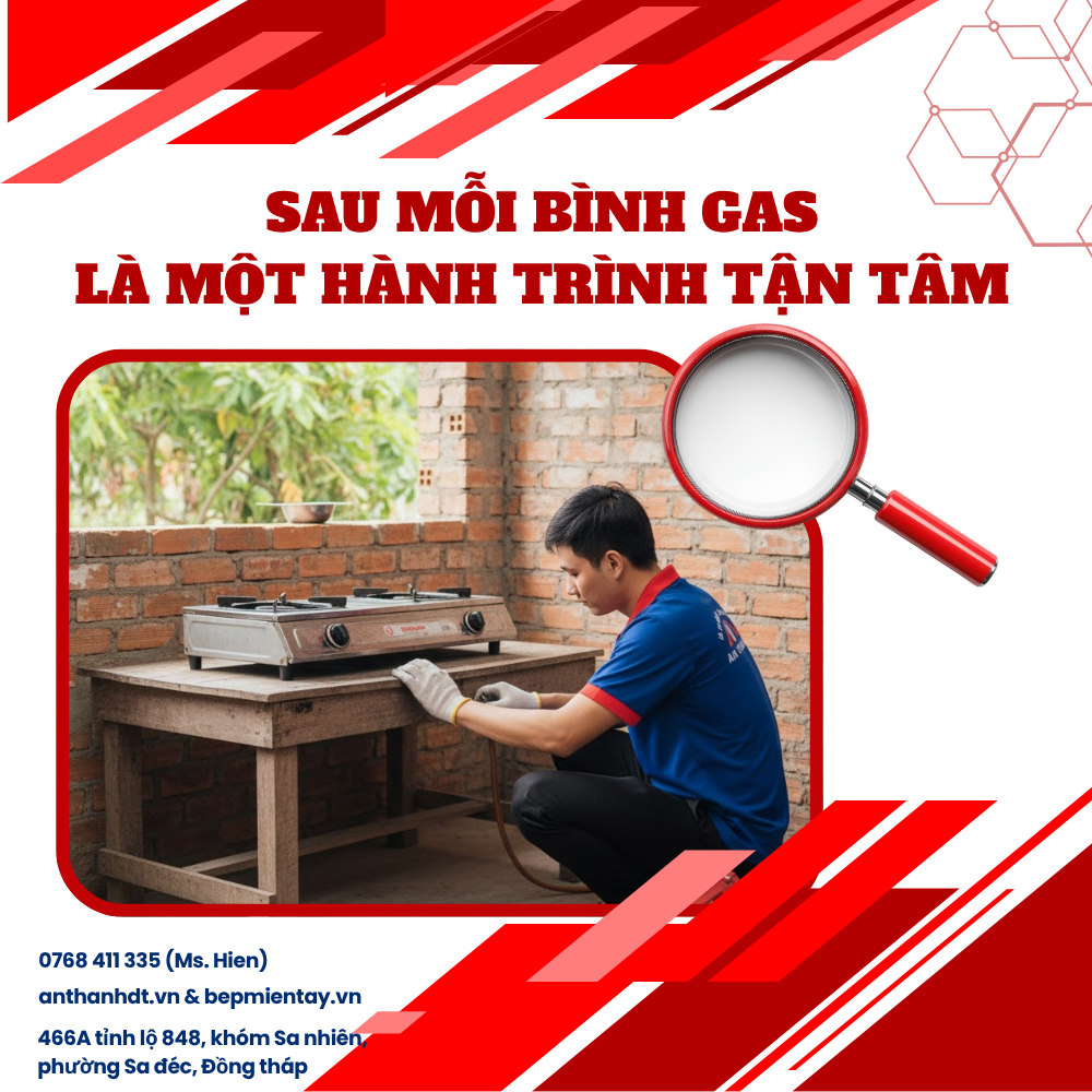 Đằng Sau Mỗi Bình Gas Là Một Hành Trình Tận Tâm