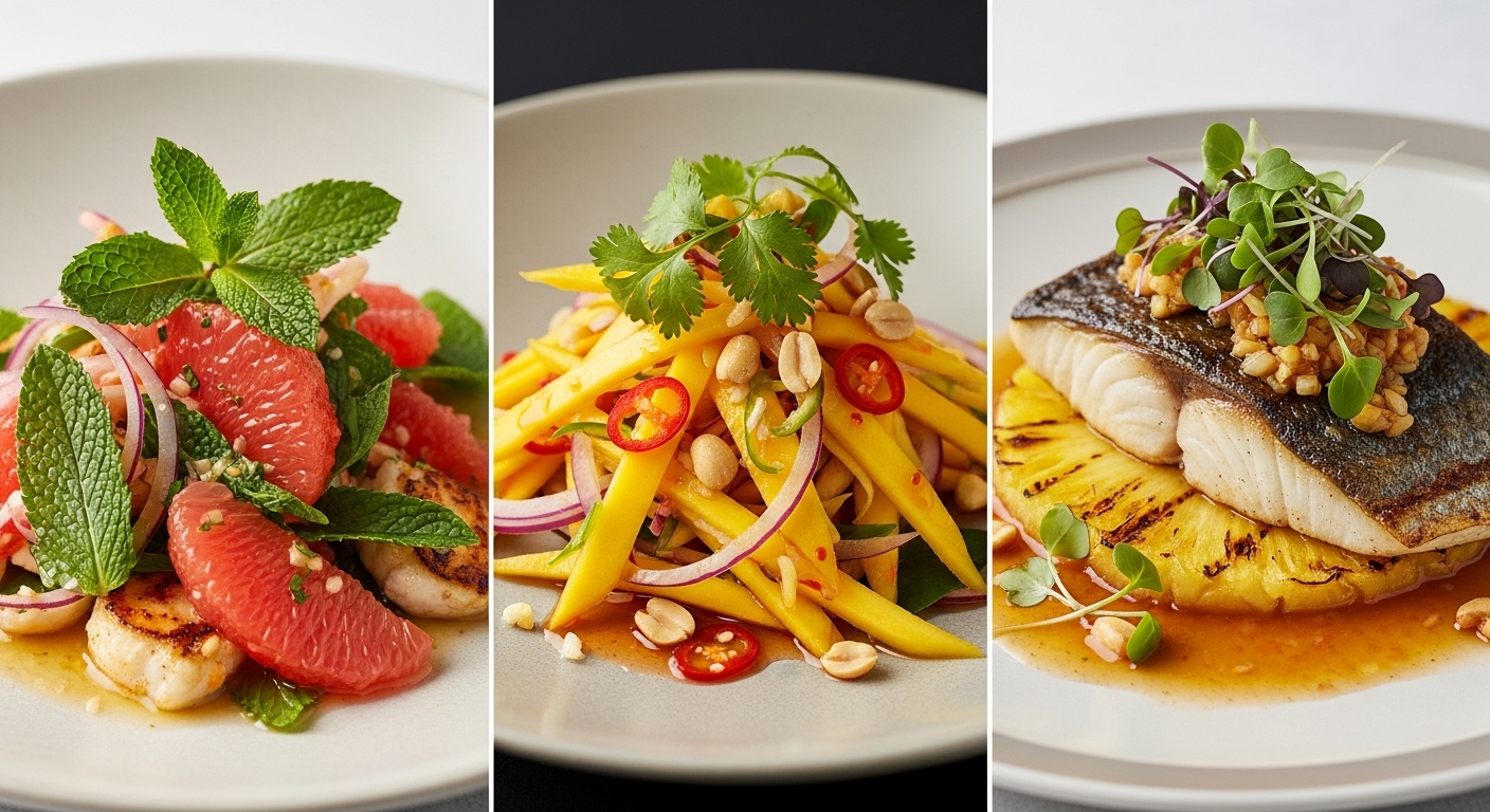 Mẹo kết hợp trái cây và món ăn để cân bằng vị giác