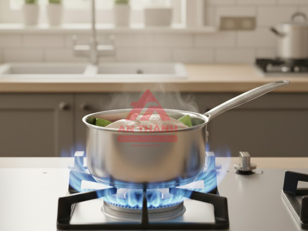 Mở lửa quá lớn khi không cần thiết