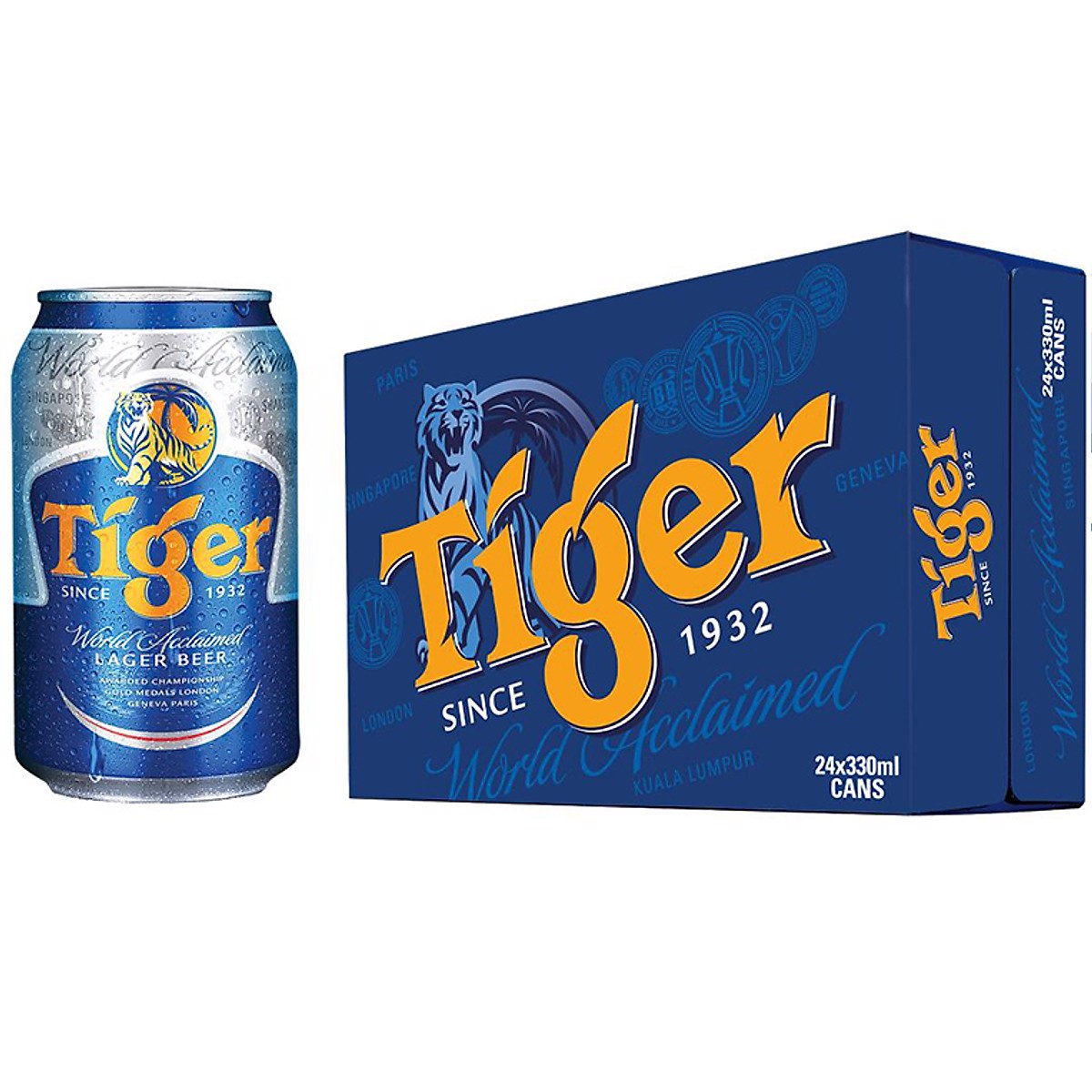 Thương hiệu bia Tiger nổi tiếng