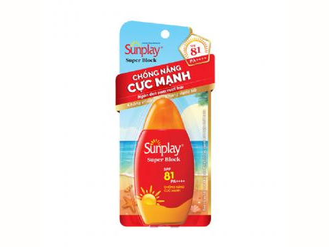 Sữa chống nắng cực mạnh Sunplay Super Block SPF 81/PA++++ (70g)
