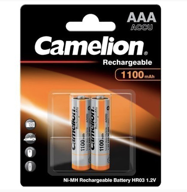 Pin sạc AAA Camelion NiMH Rechargeable Batteries 