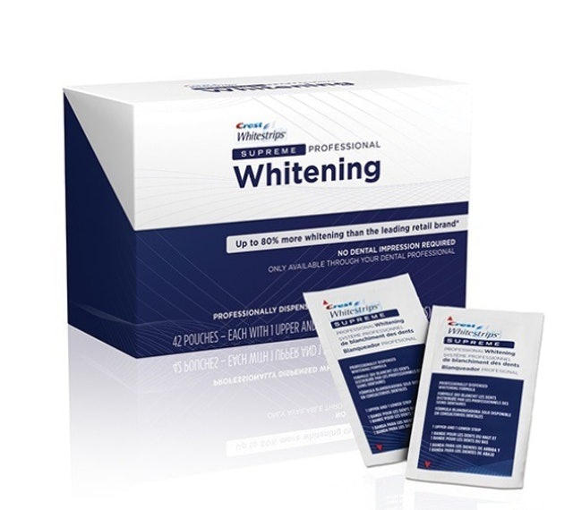 Miếng dán trắng răng Crest 3D White Supreme Professional Whitening