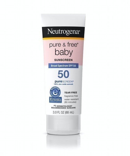 Kem chống nắng Neutrogena Pure & Free Baby Sunscreen Lotion Broad Spectrum SPF 50