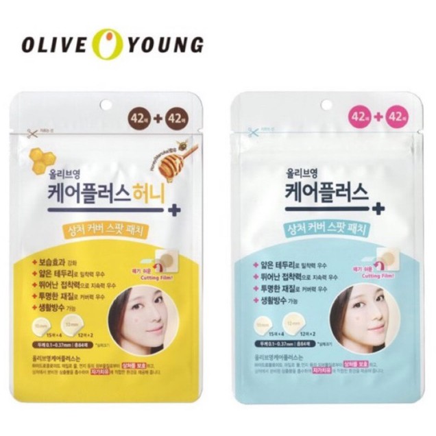 Miếng dán mụn Olive Young Careplus Scar Cover Spot Patch