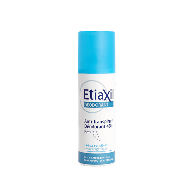 Xịt khử mùi hôi chân Etiaxil Déodorant Anti-Transpirant 48h Pieds 