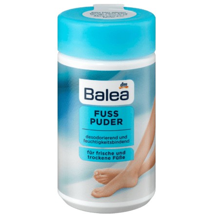 Bột khử mùi hôi chân Balea 