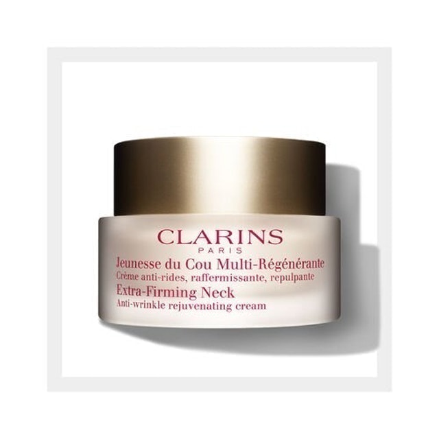 Kem dưỡng da vùng cổ Clarins Extra-Firming Neck Anti-Wrinkle Rejuvenating Cream