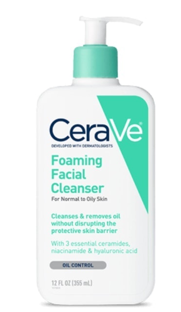 Sữa rửa mặt CeraVe Foaming Facial Cleanser 