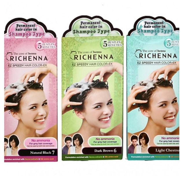 Thuốc nhuộm tóc Richenna EZ Speedy Hair Color-EX