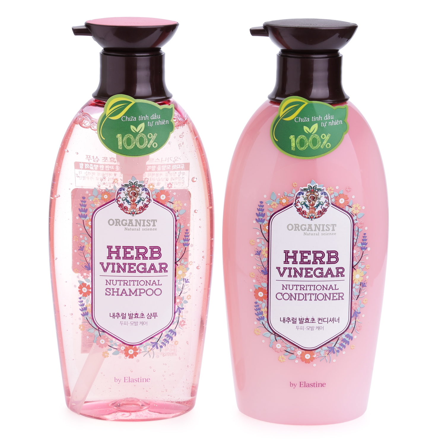 Dầu gội Organist Natural Science Herb Vinegar Nutritional Shampoo 
