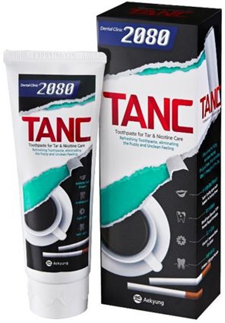 Kem đánh răng Aekyung 2080 Tanc Toothpaste For Tar & Nicotine Care