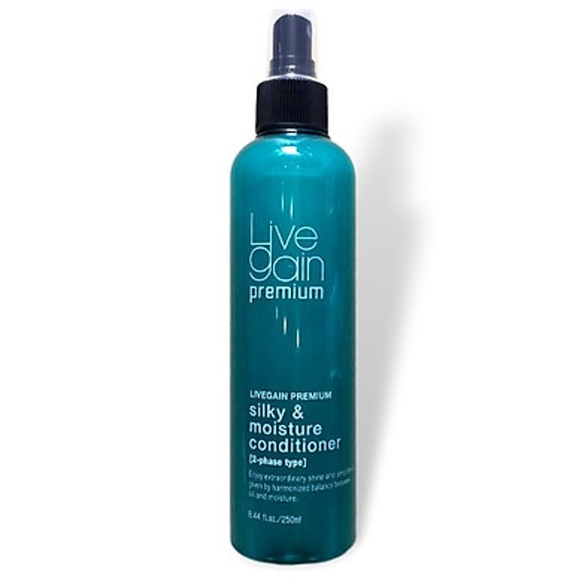 Xịt dưỡng tóc Livegain Premium Silky & Moisture Conditioner