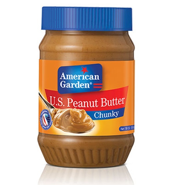Bơ đậu phộng American Garden U.S Peanut Butter Chunky 