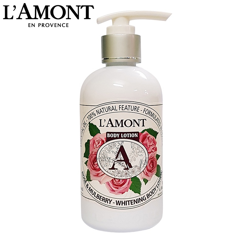 Sữa dưỡng thể L′amont En Provence Rose & Mulbery Whitening Body Lotion