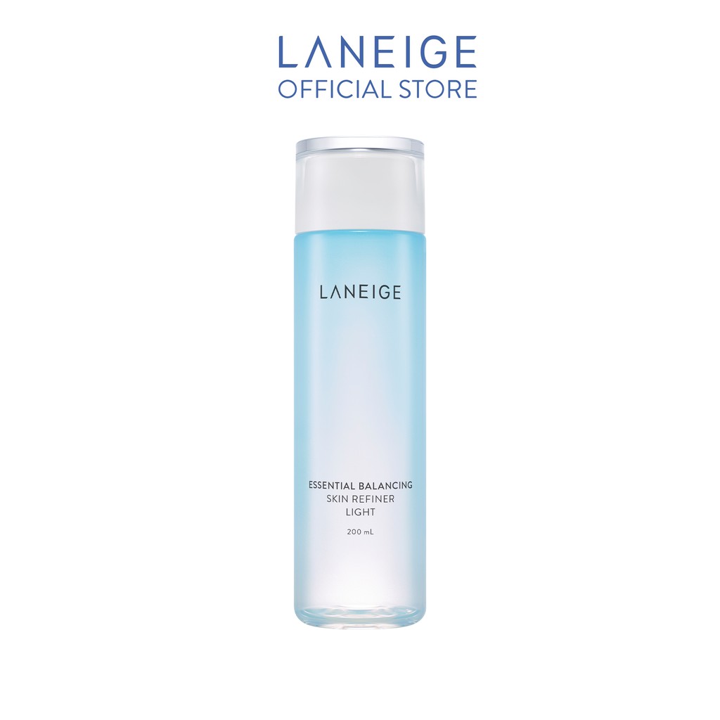 Nước cân bằng dưỡng ẩm Laneige Essential Balancing Skin Refiner Light cho da dầu và hỗn hợp
