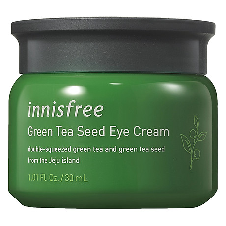 Kem dưỡng cung cấp ẩm từ trà xanh và dầu hạt trà xanh tươi Innisfree Green Tea Seed Cream
