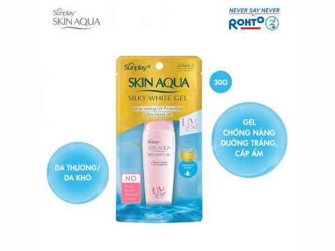 Gel chống nắng dưỡng da trắng mịn Sunplay Skin Aqua Silky White Gel SPF 50+/PA++++ - 8362_41e9c9f1cB