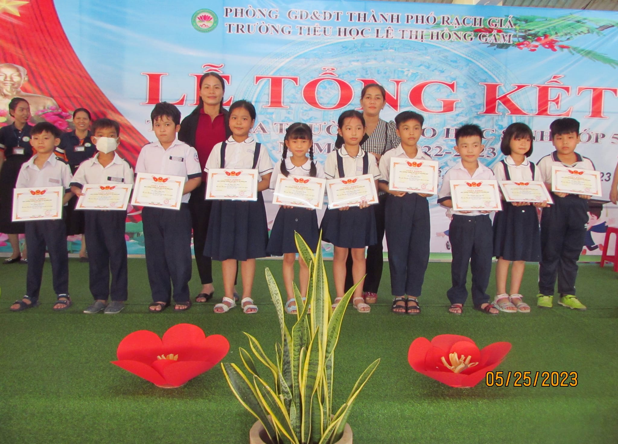 Một số hình ảnh của buổi lễ tổng kết: