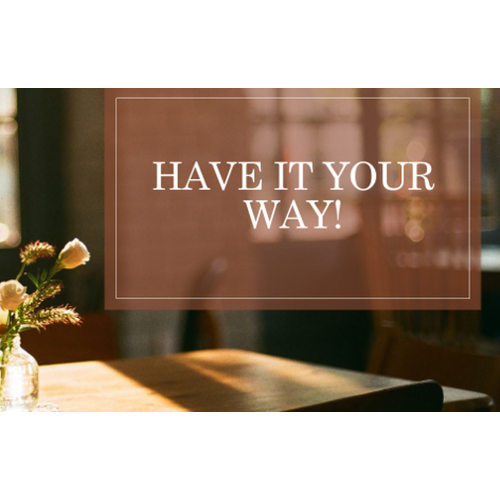 Hãy Theo Cách Của Bạn? Liệu Tư Duy Thiết Kế Có Thể Giúp Cải Thiện Trải Nghiệm Của Khách Hàng Tại Nhà Hàng Không?