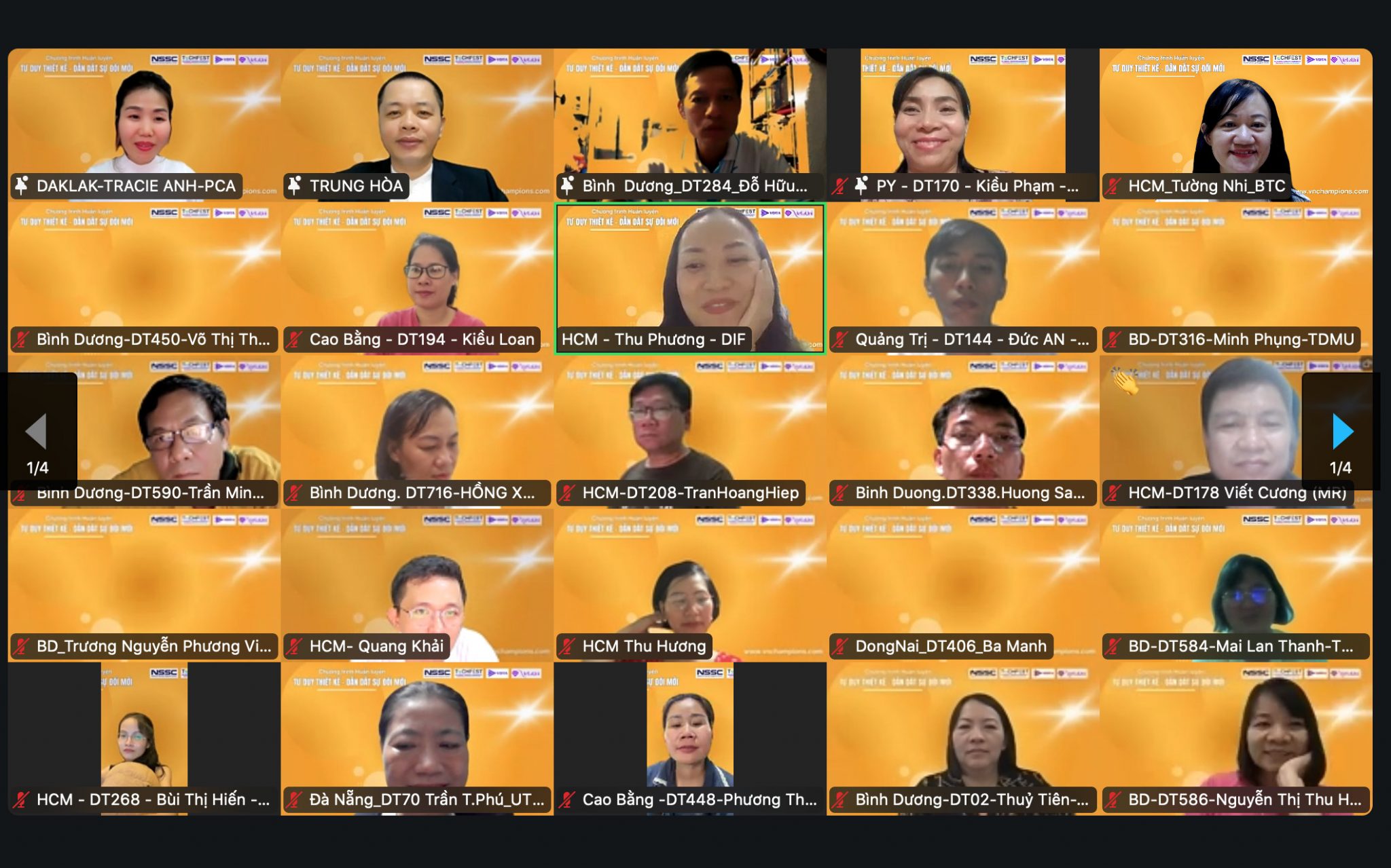 BUỔI HUẤN LUYỆN #08: DESIGN THINKING FOR PROJECT MANAGEMENT & CULTURE OF INNOVATION