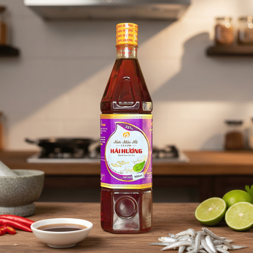 Nước Mắm Nhỉ Cá Cơm Hải Hương 35 Độ Chai 900ml
