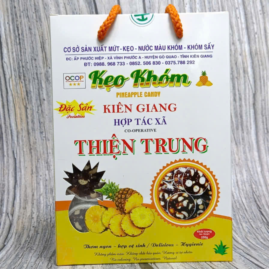 Kẹo Khóm Thiên Trung – Vị Ngọt Miền Tây