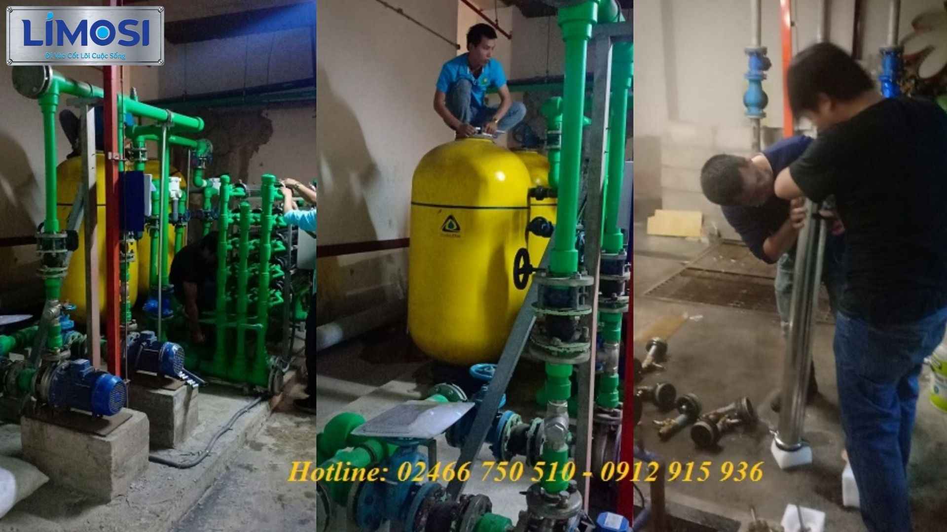 1. Quy trình thay thế, cải tổ và nâng cấp hệ thống lọc nước