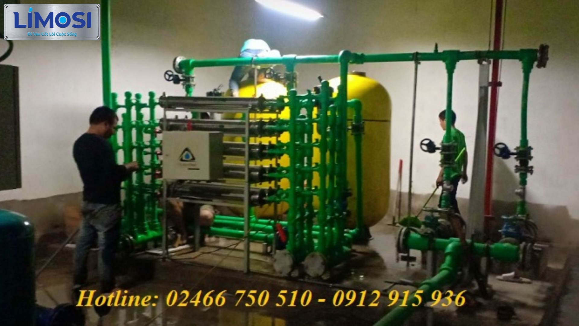 2. Quy trình bảo vệ, xối xả hệ thống lọc nước