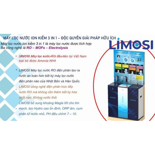 Sơ Đồ Cấu Tạo Máy Ion Kiềm Limosi