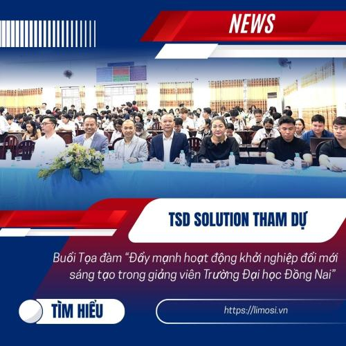 TSD Solution Tham Dự Buổi Tọa Đàm “Đẩy Mạnh Hoạt Động Khởi Nghiệp Đổi Mới Sáng Tạo Trong Giảng Viên Trường Đại Học Đồng Nai”