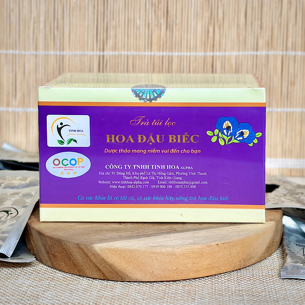 Trà Hoa Đậu Biếc - Tinh Hoa Hội Tụ Trong Một Túi Lọc