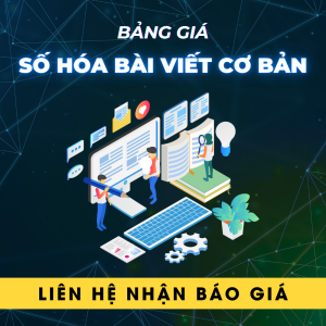 Số Hóa Bài Viết Cơ Bản