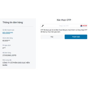 Hướng Dẫn Thanh Toán VNPAY