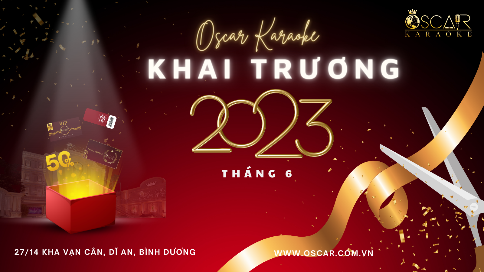 Tưng bừng khai trương giảm giá
