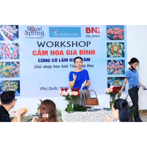 Chương Trình Work Shop Cắm Hoa