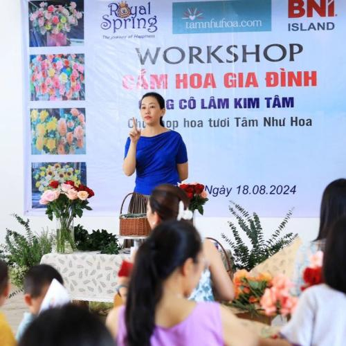 Chương Trình Work Shop Cắm Hoa