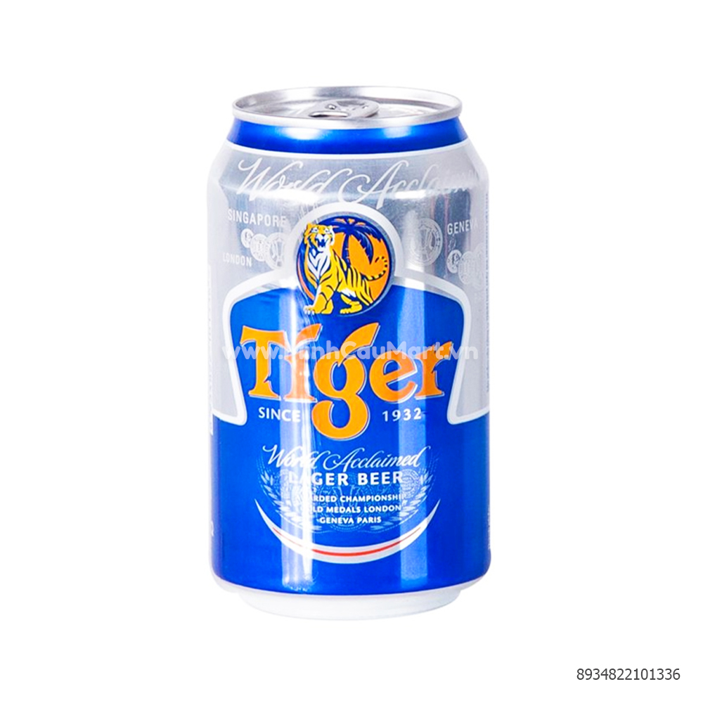 Bia Tiger Lon 330ml