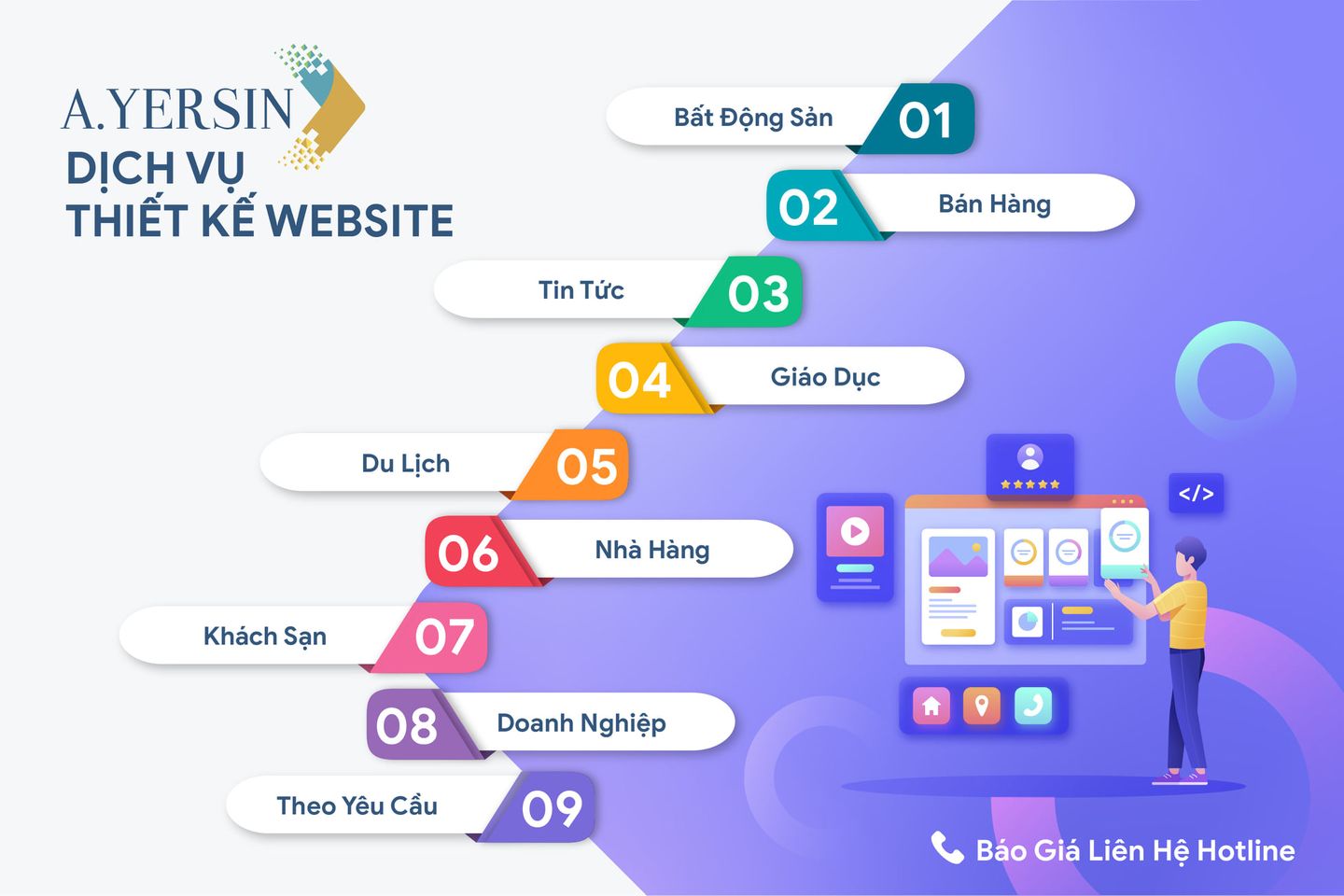 3. Dịch vụ thiết kế website