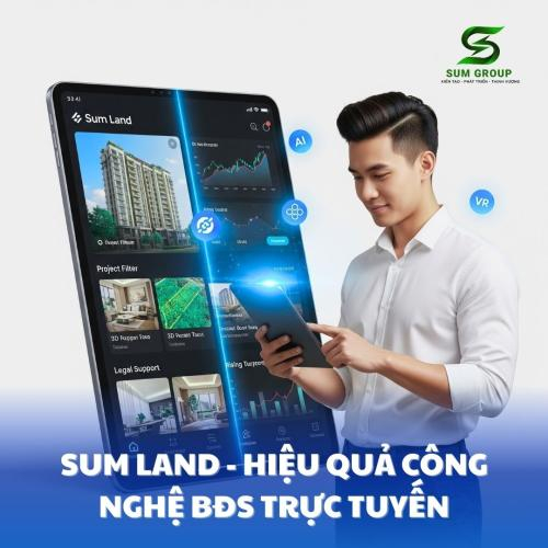 Sum Land Và Hiệu Quả Từ Công Nghệ Bất Động Sản Trực Tuyến