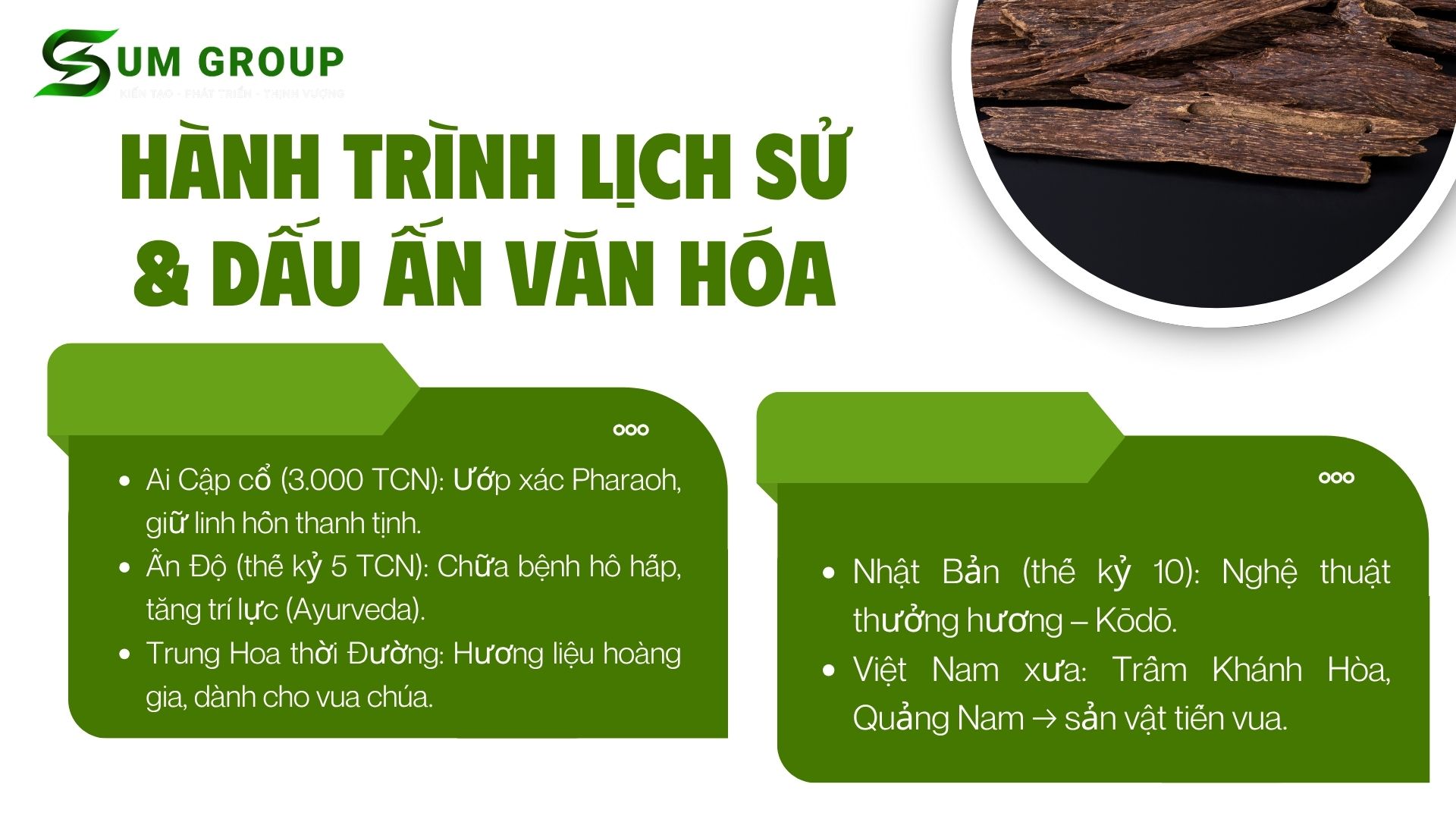 3. Hành trình lịch sử và dấu ấn văn hóa của trầm hương