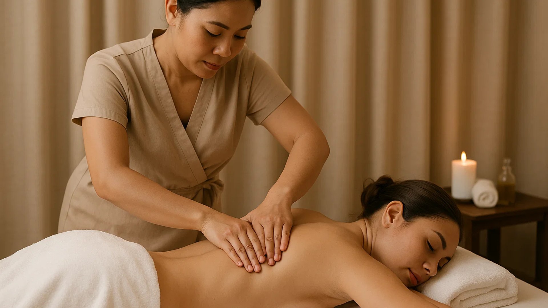 1. Phục hồi năng lượng cho vùng lưng và cột sống